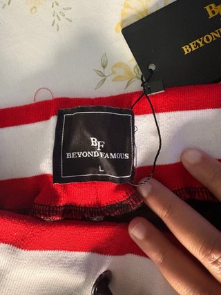 Pantalón de terciopelo con rayas