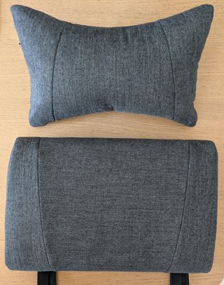 Cojín y Almohada Cervical silla Corsair.