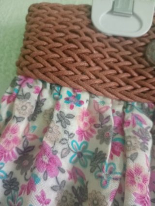 Minifalda estampada con cinturón