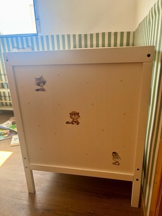 Cuna clásica blanca Ikea