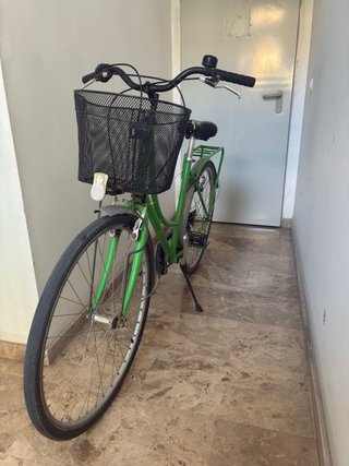 Bicicleta Paseo Clásica Urbana Verde