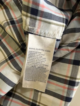 Camisa Tommy Hilfiger XL Cuadros Regular Fit