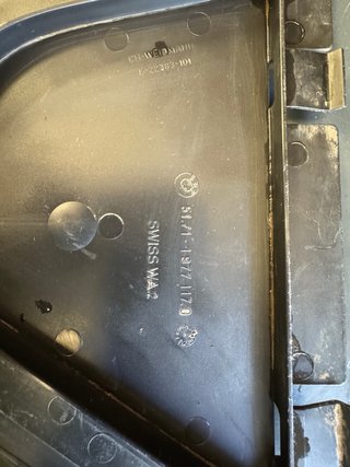 Deflector paso ruedas BMW E36