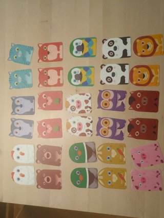 Juego de cartas Little Family Djeco
