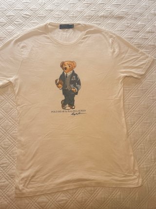 Polo Ralph Lauren Camiseta Polo Bear Algodón Blanc