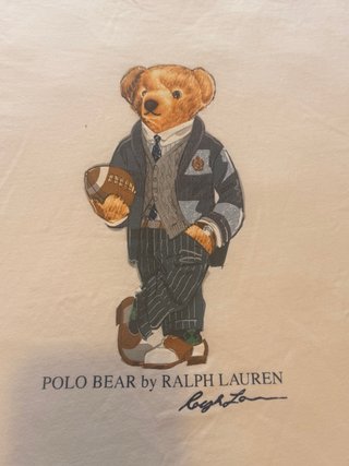 Polo Ralph Lauren Camiseta Polo Bear Algodón Blanc