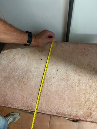 Mesa de corte industrial