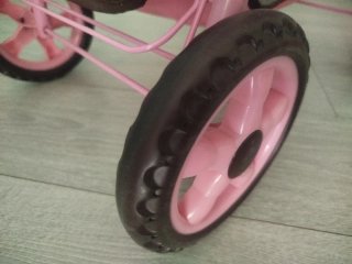Sillita de juguete doble rosa