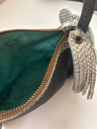 Bolso Tous Denim y Piel Serpiente