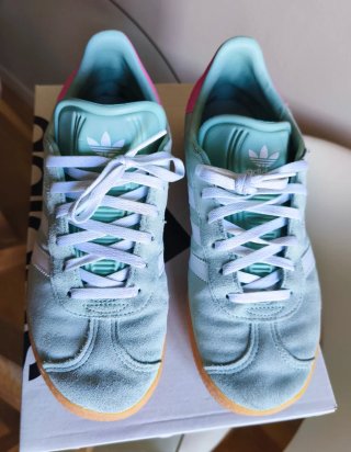 Adidas Gazelle Rosa y Turquesa