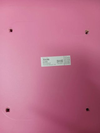 Respaldo silla infantil rosa