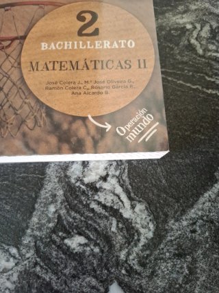 Matemáticas II. 2⁰ de Bachillerato