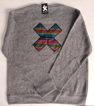 Sudadera Blue Banana Gris Talla XXL