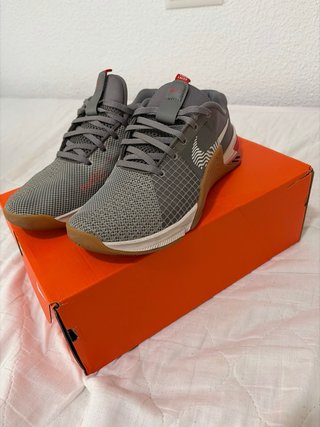 Nike Metcon 7 Zapatillas Entrenamiento Gris Rojo