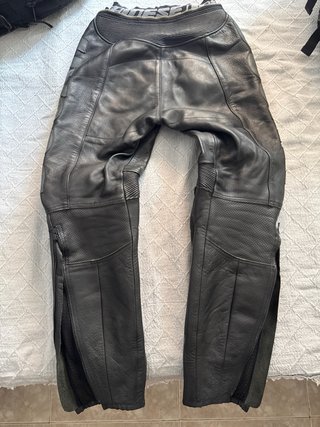 Traje de moto Dainese cuero 2 piezas