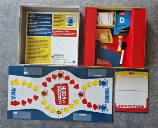 Juego de mesa Hijos vs Padres