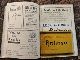 Programa de Fiestas Montblach de 1956