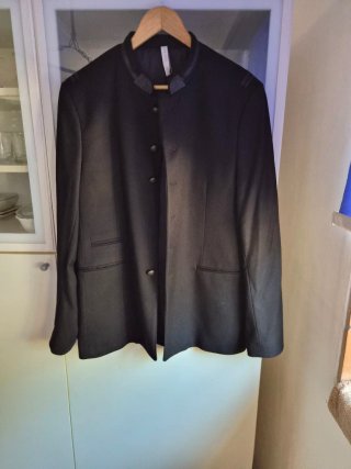 Americana Zara Negra Hombre
