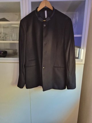 Americana Zara Negra Hombre