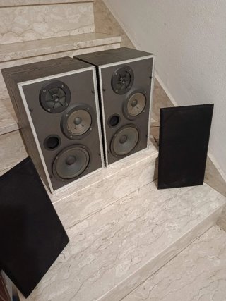 Coppia Casse AJM 105 Vintage Funzionanti
