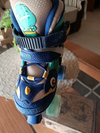 Patines infantiles con luces