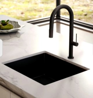 Fregadero de cocina negro