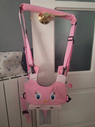 Arnés de seguridad infantil rosa