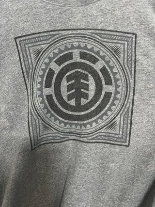 Camiseta Element Gris Logo