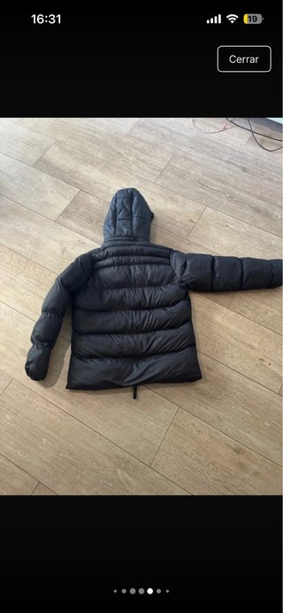 Chaqueta Norwey Negra Naranja