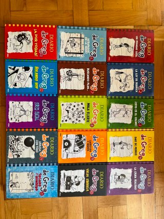 Colección libros "El Diario de Greg"