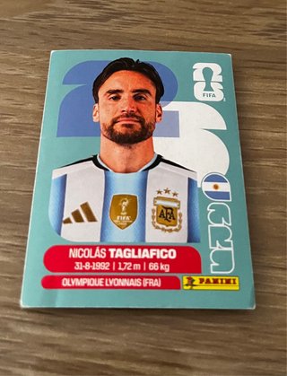 Cromo Nicolás Tagliafico Panini FIFA 2026