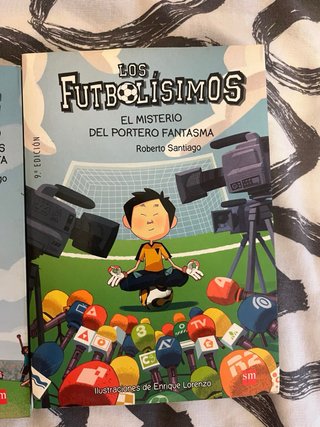 Lote de 3 libros de los Futbolisimos