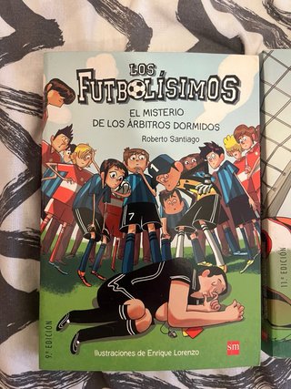Lote de 3 libros de los Futbolisimos