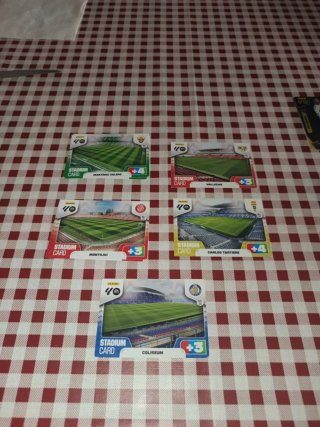 Cartas Estadios Panini Colección 25/26
