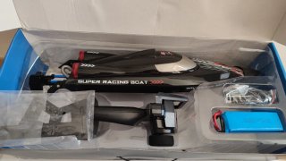 Lancha RC Brushless Negra