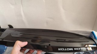 Lancha RC Brushless Negra