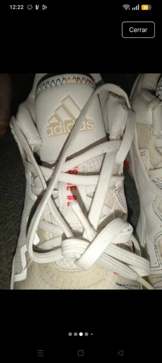 Deportivas Adidas Blancas y Multicolor