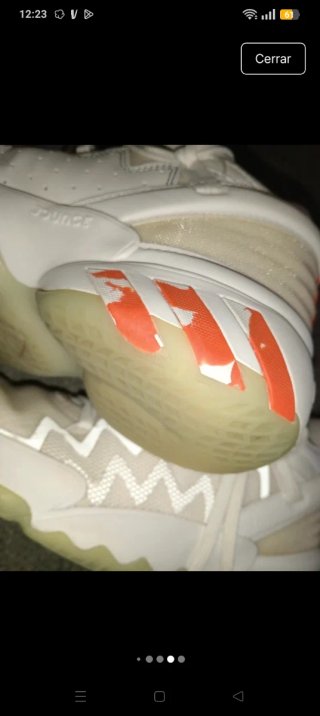 Deportivas Adidas Blancas y Multicolor