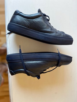 Zapatos Boggi Piel Azul