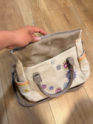 Bolso Desigual Beige Multicolor