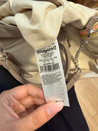 Bolso Desigual Beige Multicolor