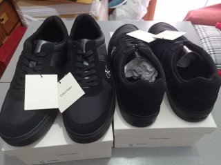 2 Pares Zapatillas Calvin Klein Negras