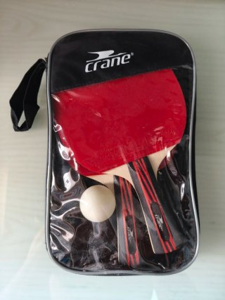 Set de 2 palas de ping pong y funda