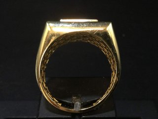 E641898-10 SELLO ORO 18K CON CIRCONITA