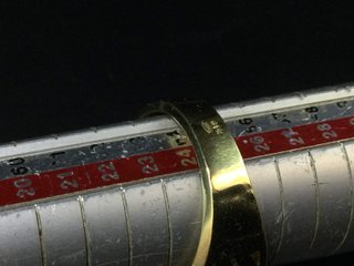 E641898-10 SELLO ORO 18K CON CIRCONITA