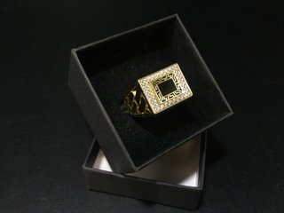 E641898-10 SELLO ORO 18K CON CIRCONITA
