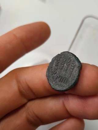 Moneda Romana Philipi en Macedonia, Augusto