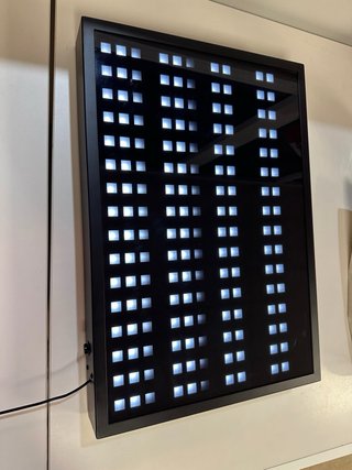 Lámpara de Pared LED OBEGRANSAD Negra