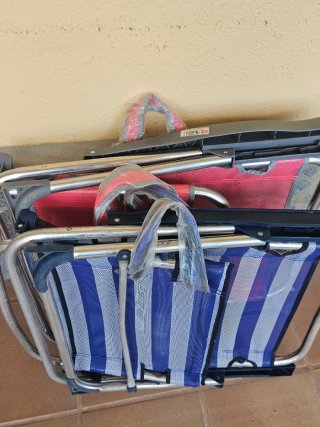 Sillas de Playa Plegables (2uds)