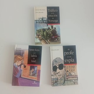 Lote 3 libros Misterio